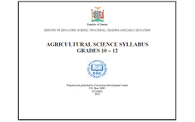 Agric Science Syllabus g 10 - 12