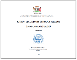 Zambian Languages Syllabus g 8 - 9
