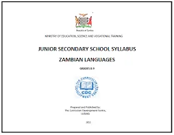 Zambian Languages Syllabus g 8 - 9