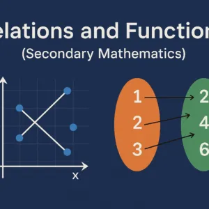 Relations and functions (Secondary Mathematics)